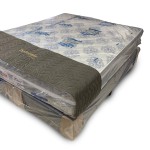 Produto teste - Conjunto Cama King 2,03 M x 1,93 M, Colchão Floral 30cm de Altura + Box