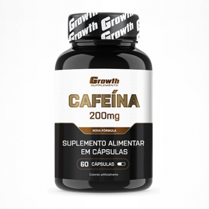 Cafeína (200MG) 60 caps (termogênico) - Growth Supplements
